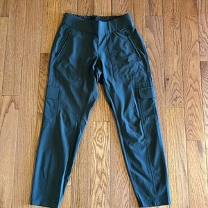 Athleta, 2P, olive green/gray pants worn once